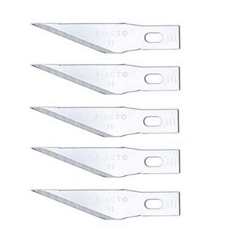 X-Acto #11 SS Replacement Knife Blades 5 Pack